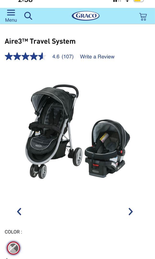 Graco aire 3 travel system discount
