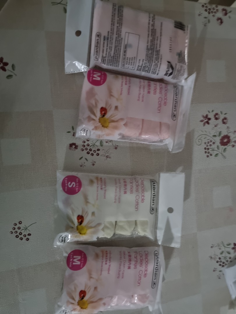 Guardian disposable cotton panties, Beauty & Personal Care, Sanitary