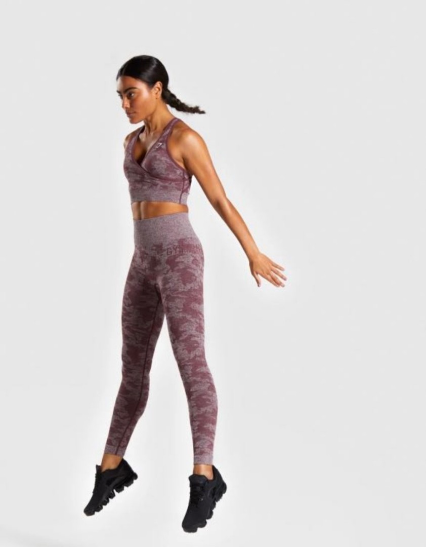 GYMSHARK Adapt camo seamless set, Women 