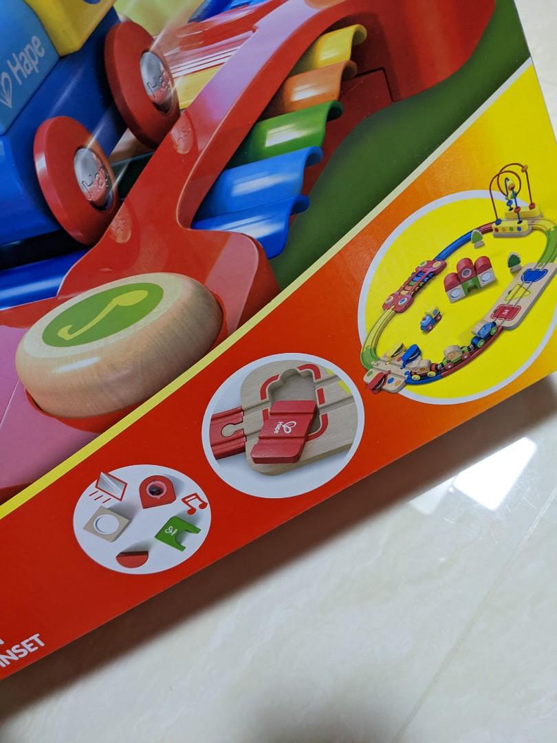 Hape musical rainbow hot sale railway