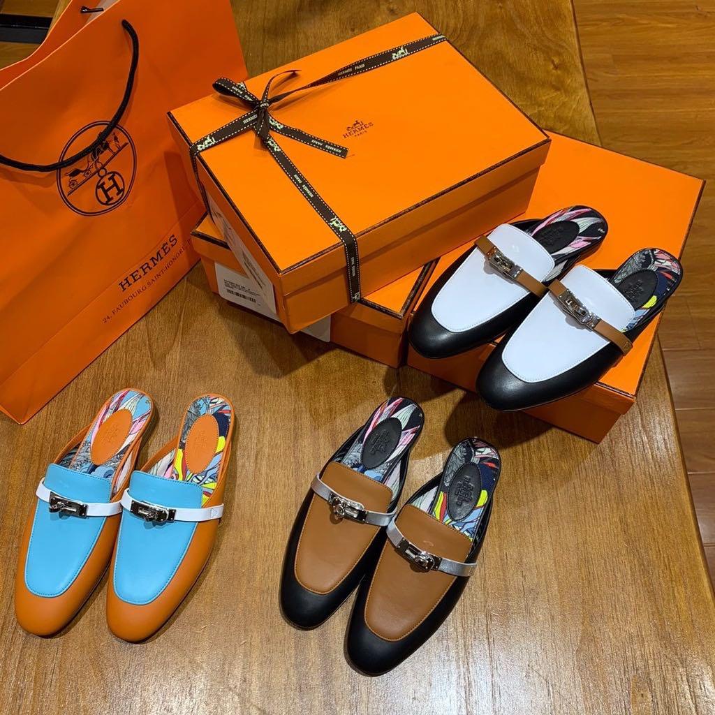 Hermes kelly hotsell slippers