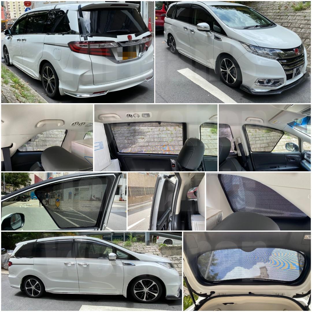 Honda Odyssey Rc1 的專車專用濾光窗網太陽擋 汽車配件 改裝 內外零件 Carousell