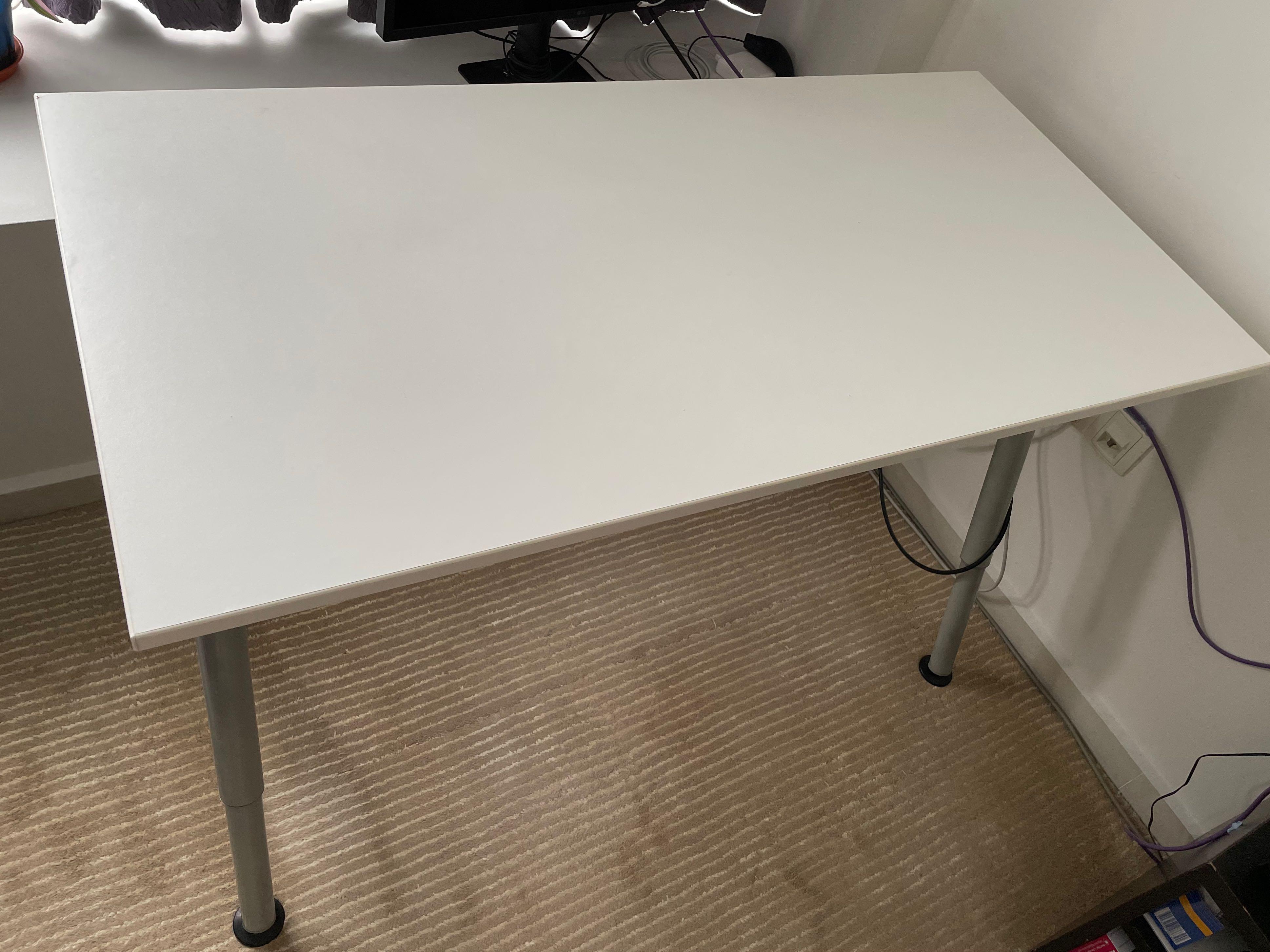 Ikea galant online desk adjust height