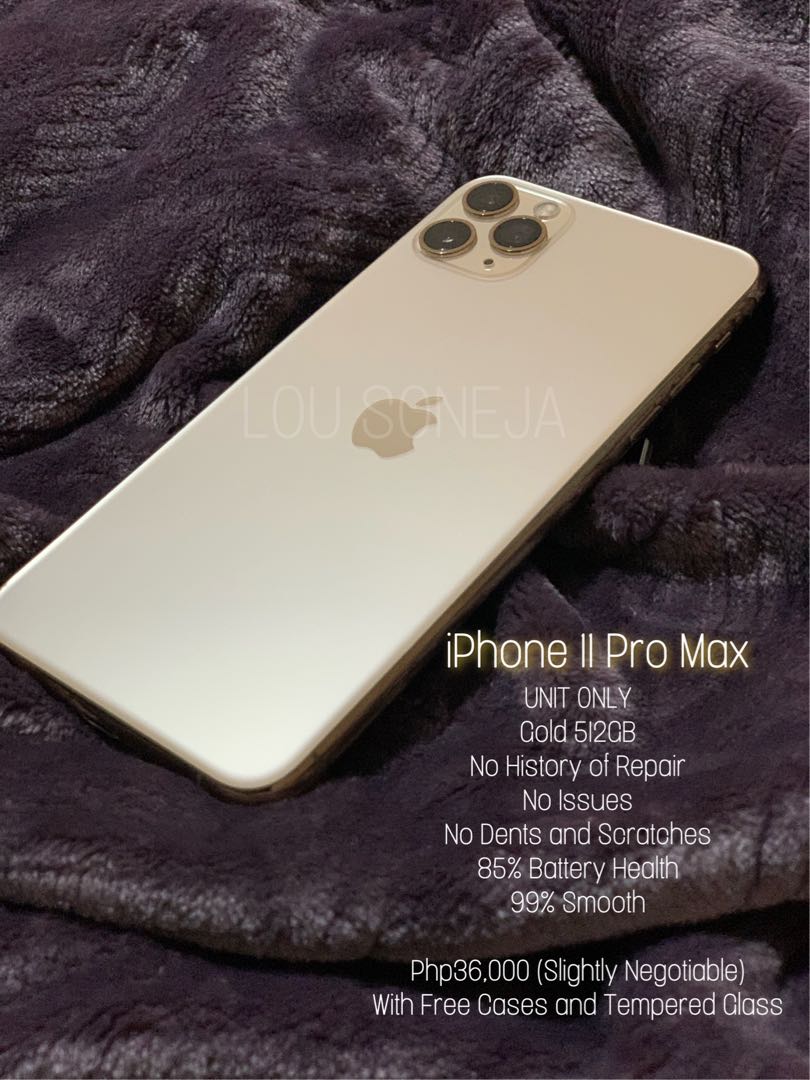 Iphone 11 Pro Max 512gb Mobile Phones Gadgets Mobile Phones Iphone Iphone 11 Series On Carousell