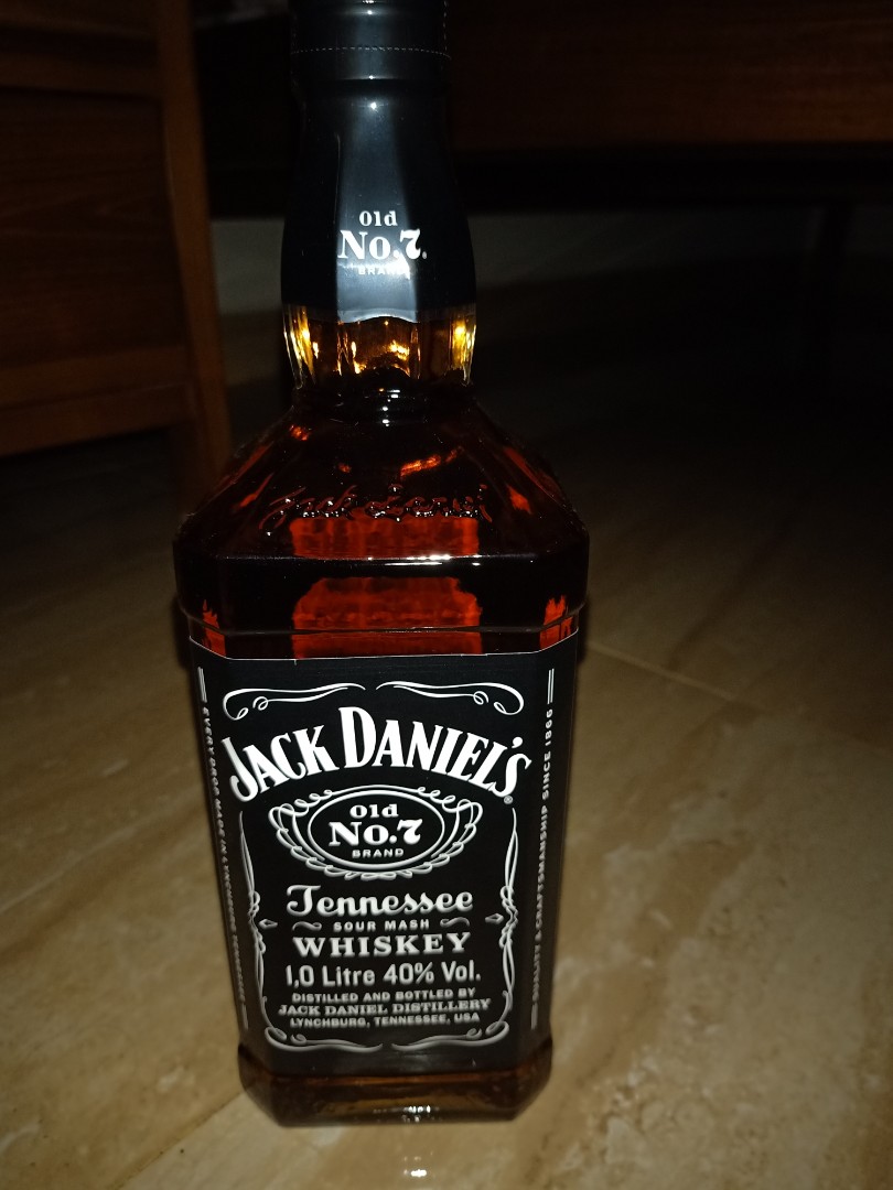 Jack daniels 1000 ml, Makanan & Minuman, Minuman Tidak Beralkohol di