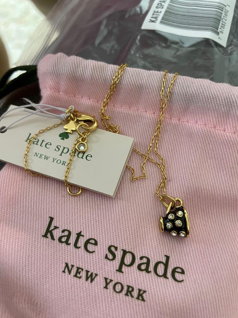 Kate Spade Alice in Wonderland Teacup Necklace, Women's Fashion, Jewelry &  Organisers, Necklaces on Carousell