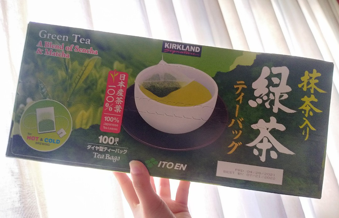 Kirkland Green Tea (Sencha & Matcha) Box of 100, Food & Drinks