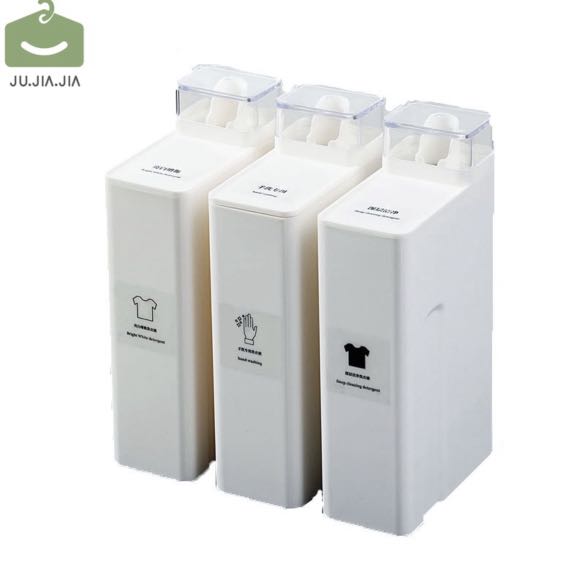 Laundry detergent organizer bottle container, Furniture & Home Living