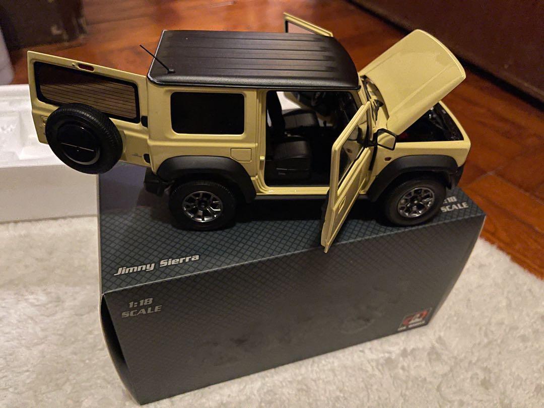 LCD 1:18 鈴木Suzuki Jimny 越野車合金模型車, 興趣及遊戲, 玩具& 遊戲