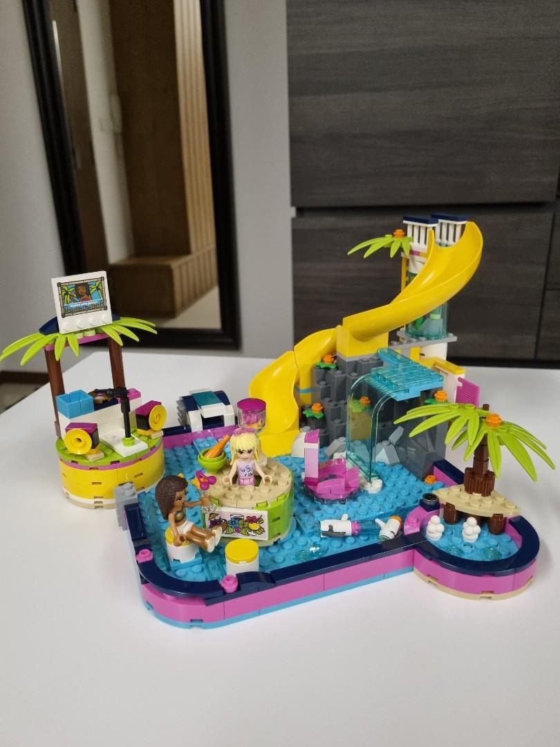 Lego friends pool party set sales