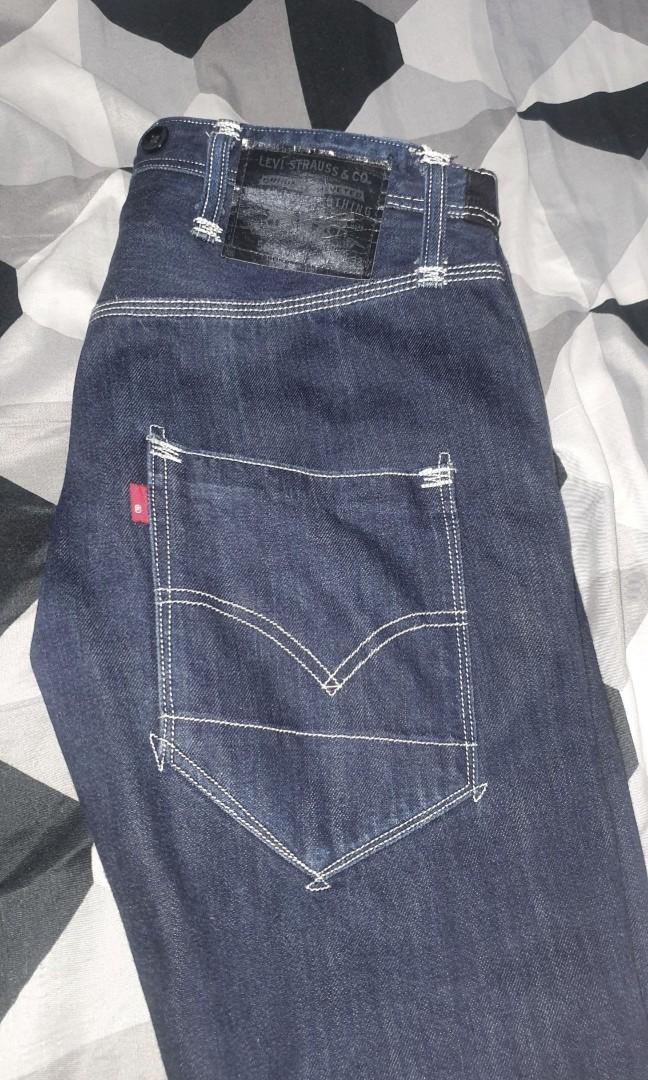 Legit 💯 LEVI'S STRAUSS® 504 (RARE!!!) (Category: Jeans) located in San Pedro. Submitted by mochi_21 (Listing ID 1164360839, Image 3). Description: Legit💯 LEVI'S STRAUSS® 504 (RARE TO FIND!) ***Details on photos!*** Don't purchase if you doubt authenticity! Altered to slim fit. RFS: Decluttering For inquiries: 09456222629 / 09949073884.