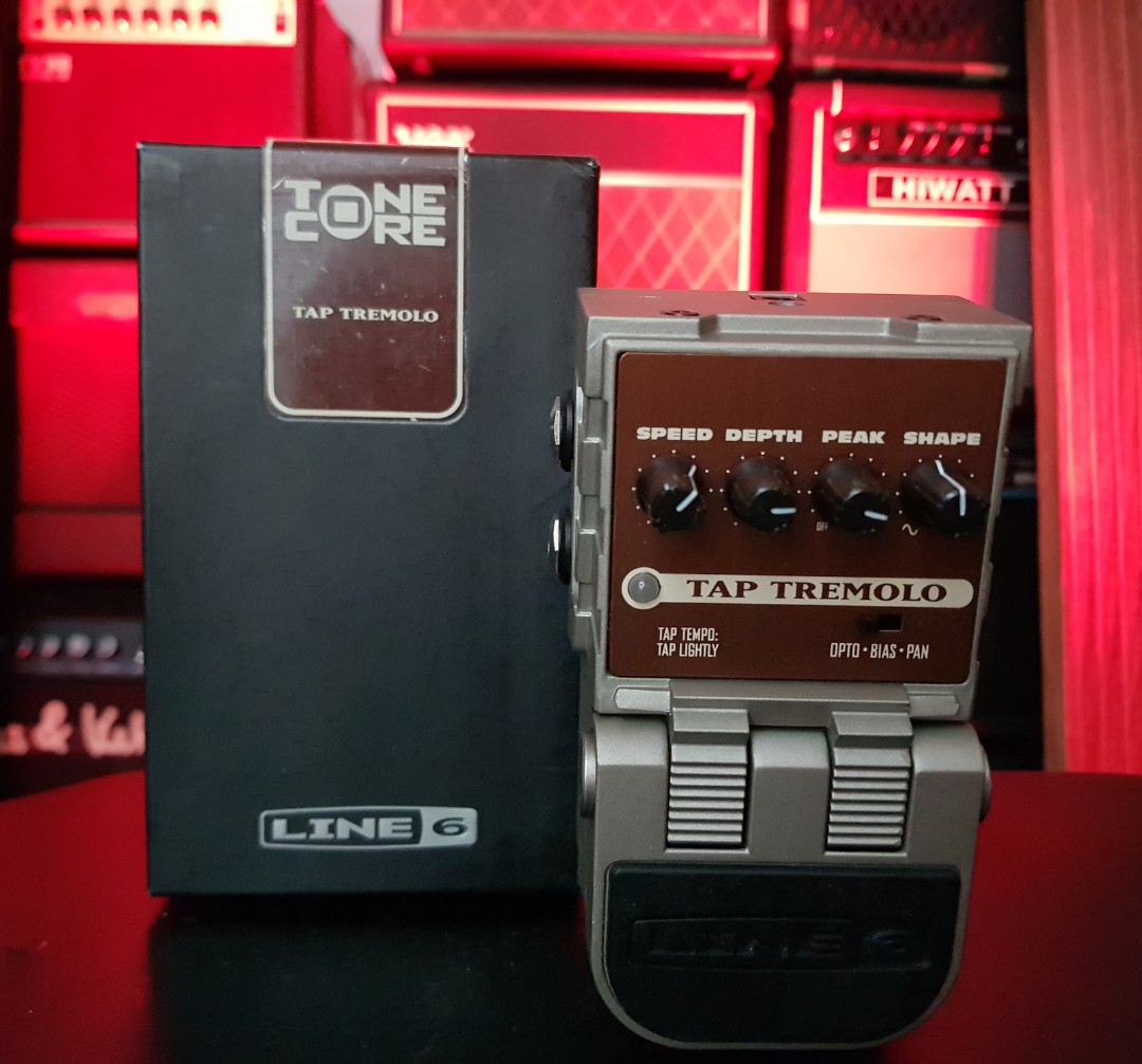 Line 6 Tonecore Tap Tremolo (Used), Hobbies & Toys, Music & Media ...