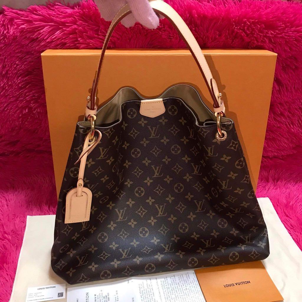 LV Graceful MM, Luxury, Bags & Wallets on Carousell