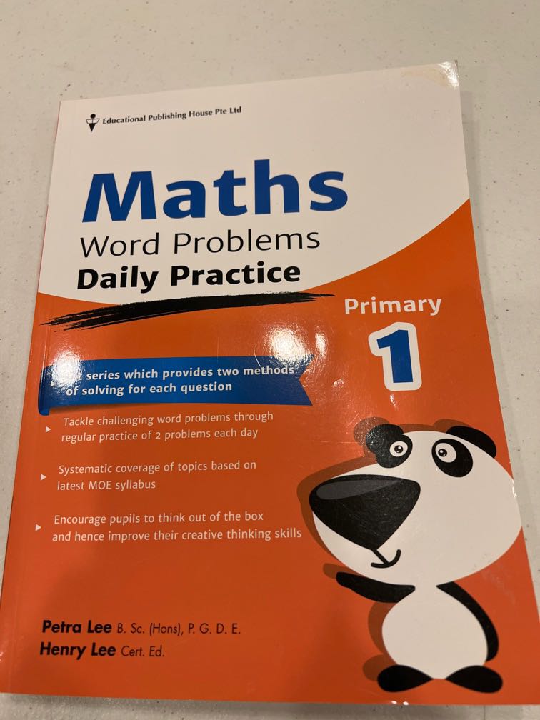 Maths Word Problems Daily Practice Primary 1, Hobbies & Toys, Books ...