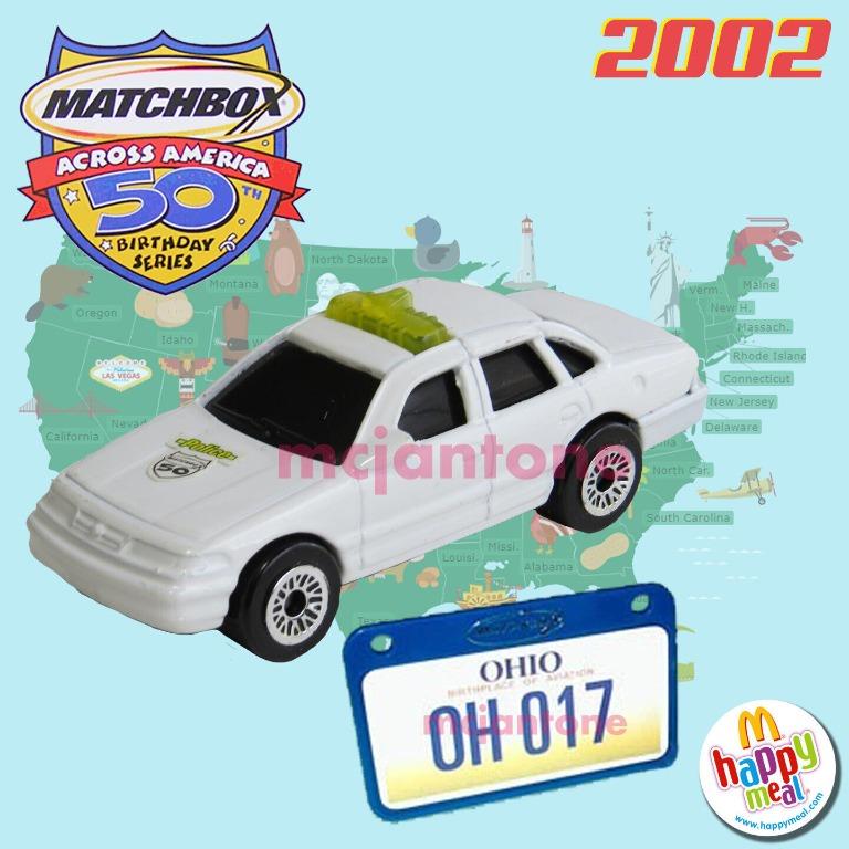 Mcdonalds 2025 matchbox cars