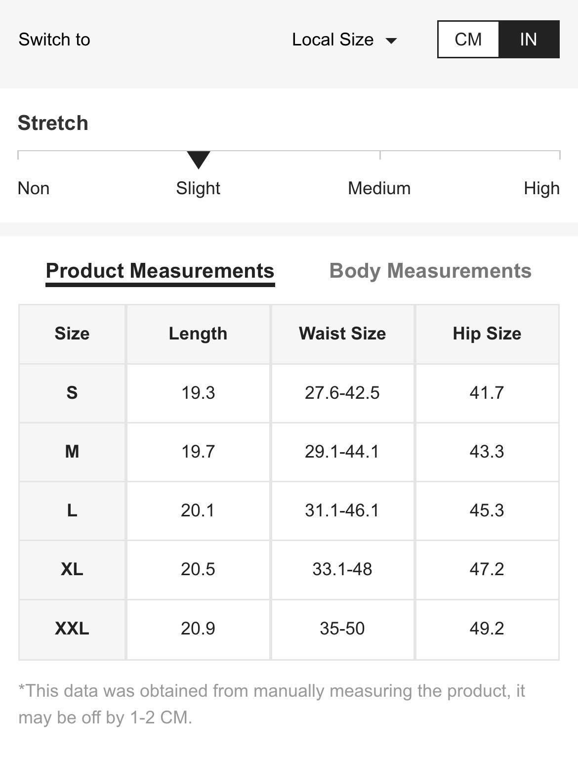 Medium swim trunks waist size store