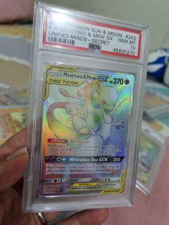 Pokemon Card Mewtwo & Mew GX - RR 052-173-SM12A-B Japan : Toys & Games 