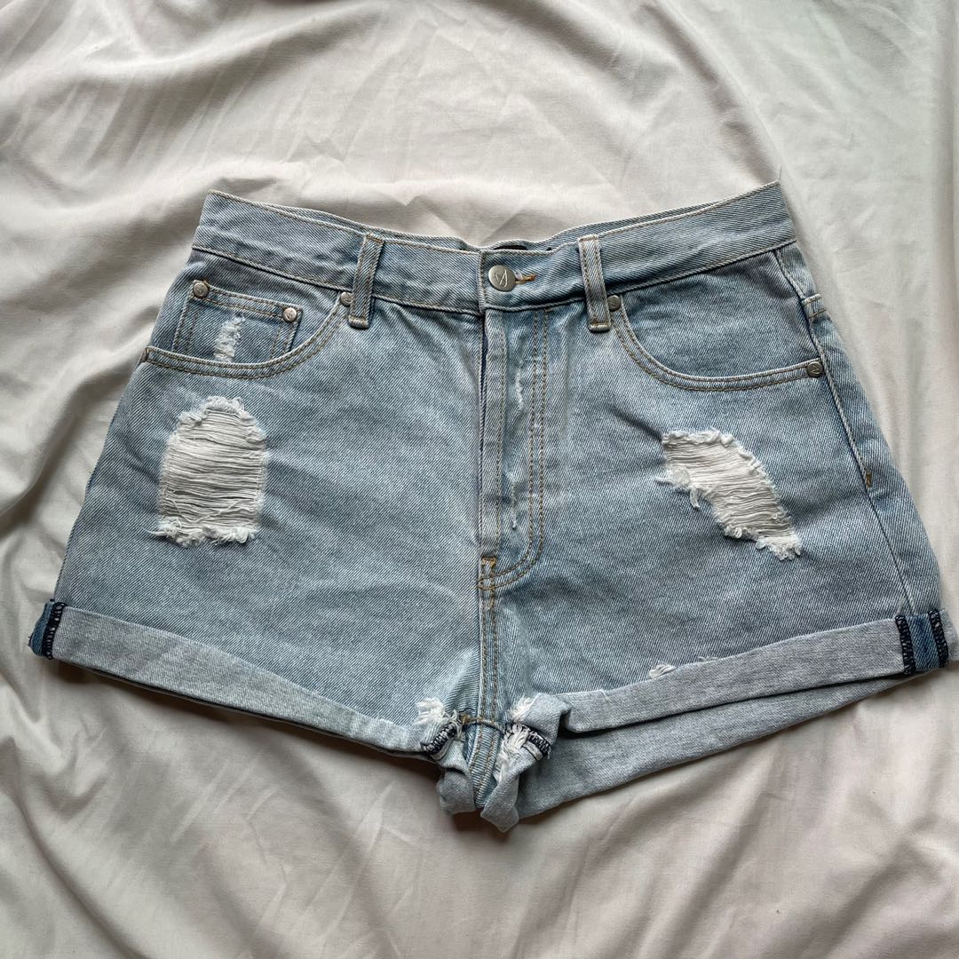 Minkpink hot sale denim shorts