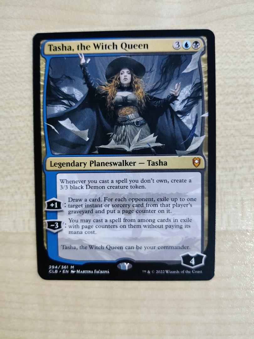 MTG Tasha, the Witch Queen, Hobbies & Toys, Toys & Games on Carousell