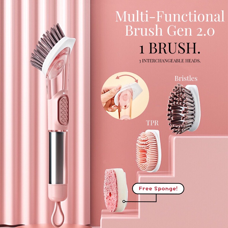 MultiFunctional Brush Gen 2.0, Furniture & Home Living, Cleaning