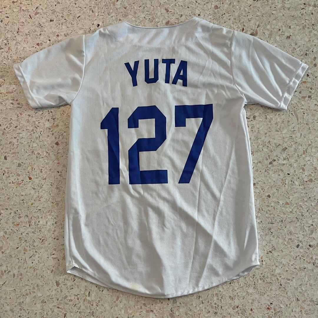 NCT 127 Dodgers baseball jersey YUTA version (FANMADE)