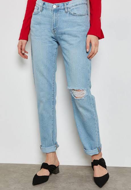 New !! Mango Haigh waist Relaxed Jeans 