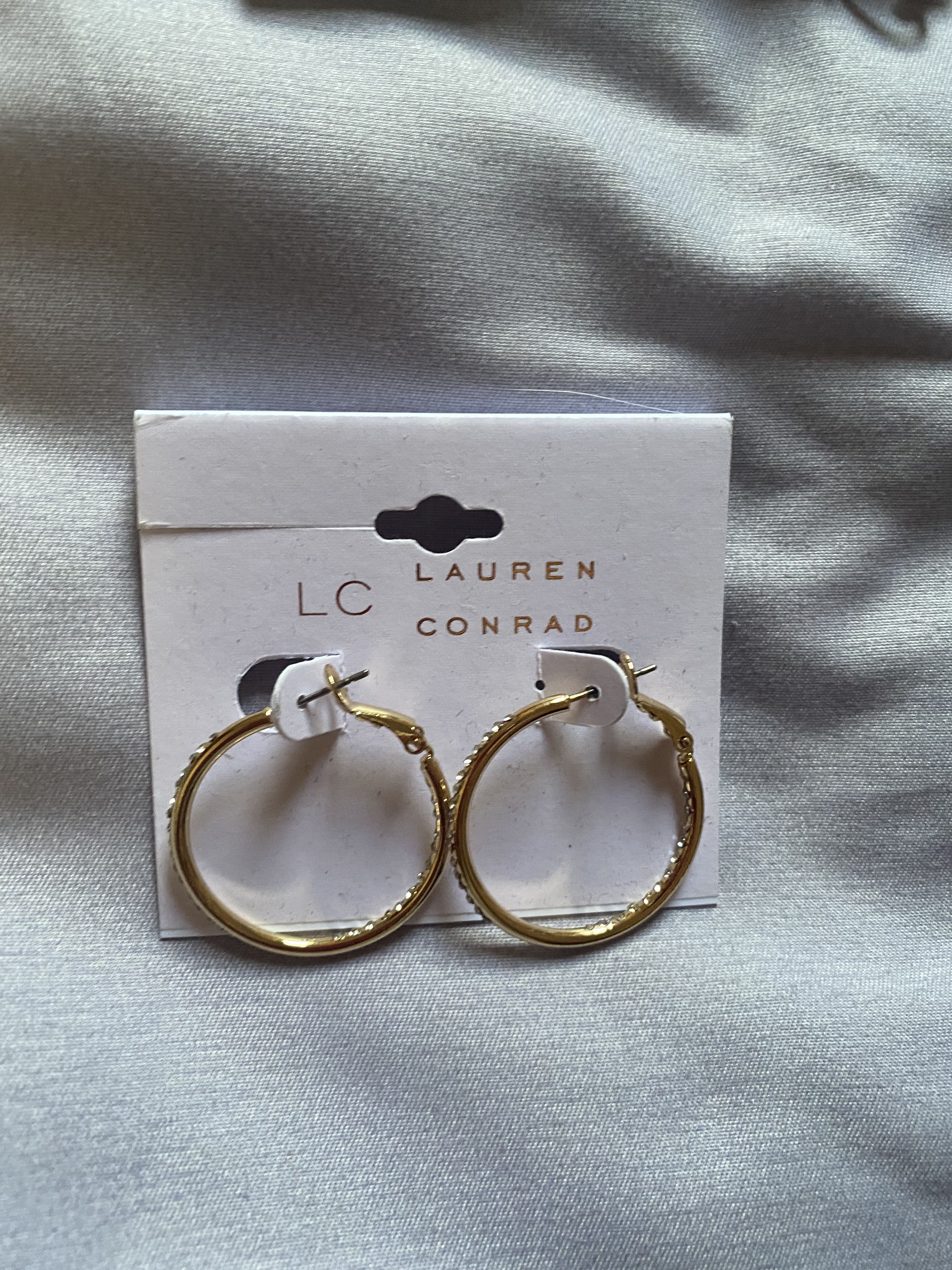 NEW Lauren Conrad Hoop Earrings from USA