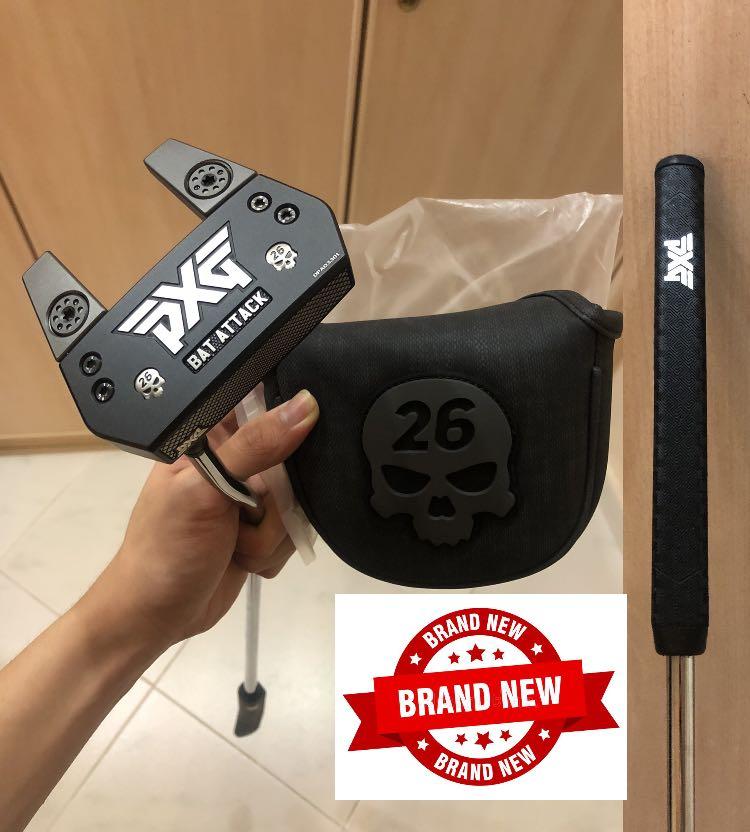 NEW PXG Bat Attack Battle Ready Mallet Putter (34 Inches) + NEW