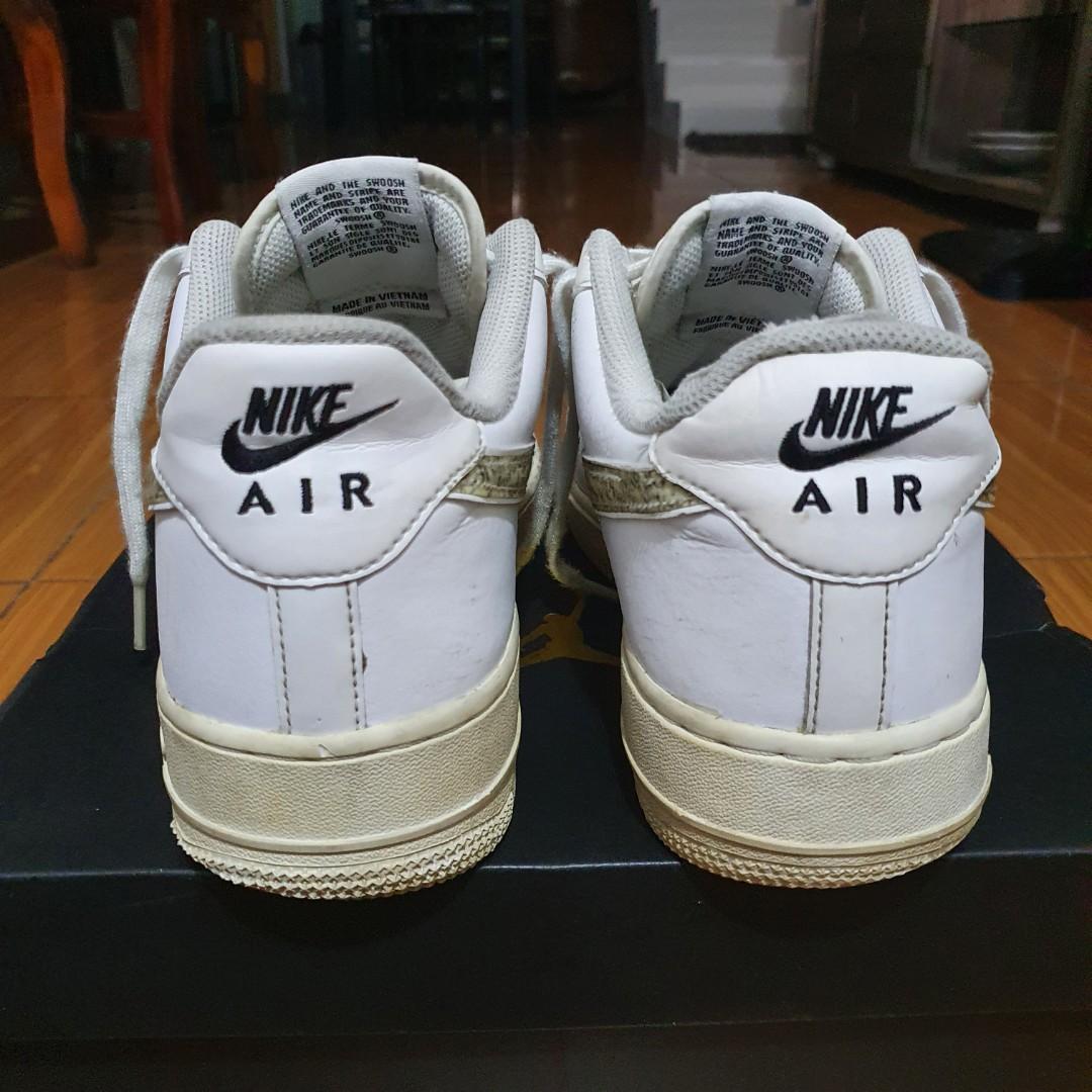 Nike Air force 1 Just do it, Fesyen Pria, Sepatu , Sneakers di Carousell