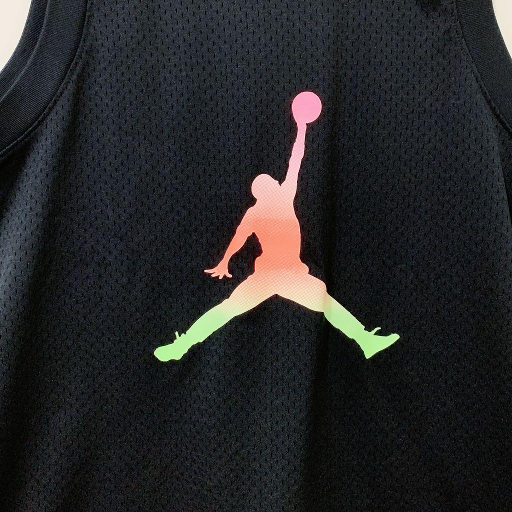 NIKE JORDAN AS M J SPRT DNA HBR JERSEY 大LOGO 運動休閒球衣籃球背心