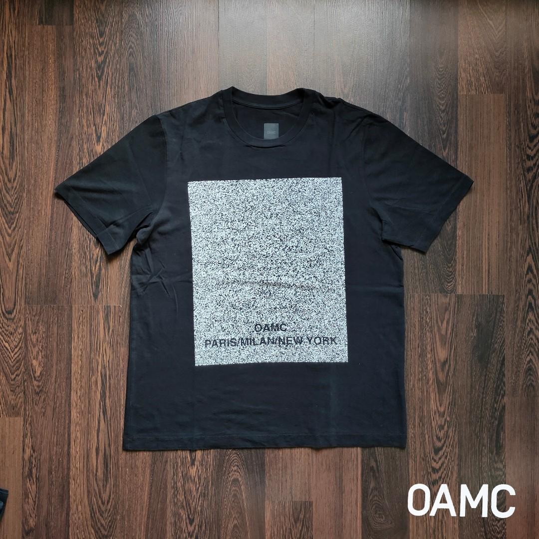 OAMC portrait Tshirt S 新品（OAMC PARIS FASHION WEEK SHIRT