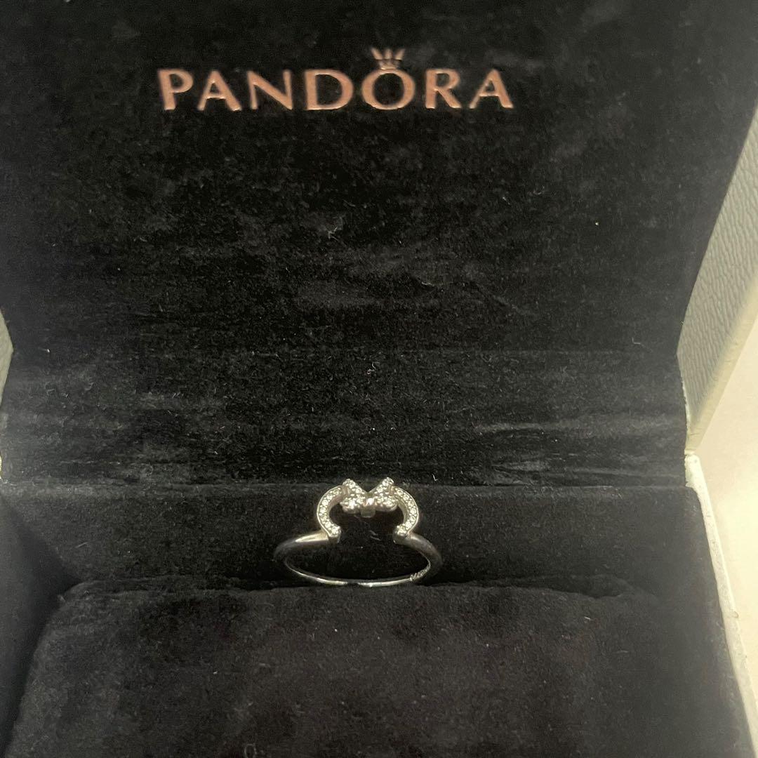Pandora Disney Minnie Silhouette Ring