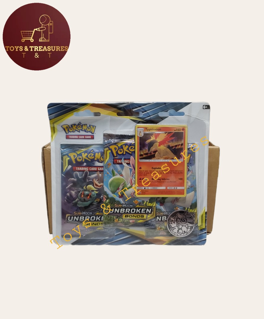 pokemon tcg unbroken bonds booster box TCG: Sun & Moon Toys & Games Moon Unbroken Bondsblister contains a booster pack Pokémon TCG Sun & Moon