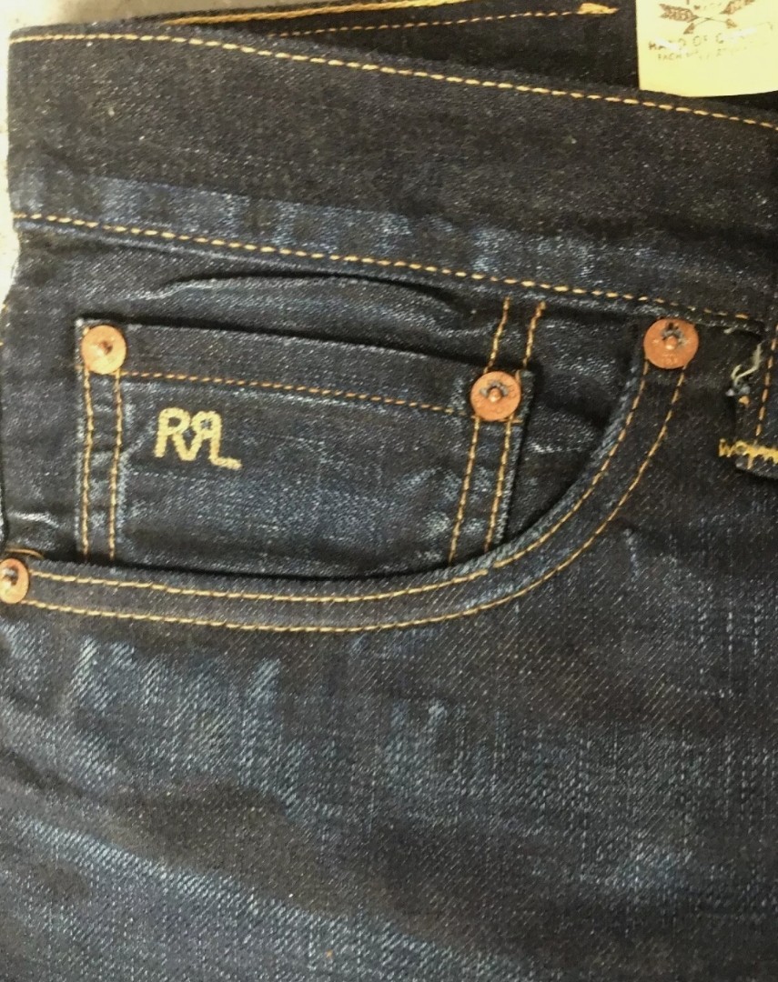 Polo Ralph Lauren PRL Double RL RRL jeans, Men's Fashion, Bottoms ...