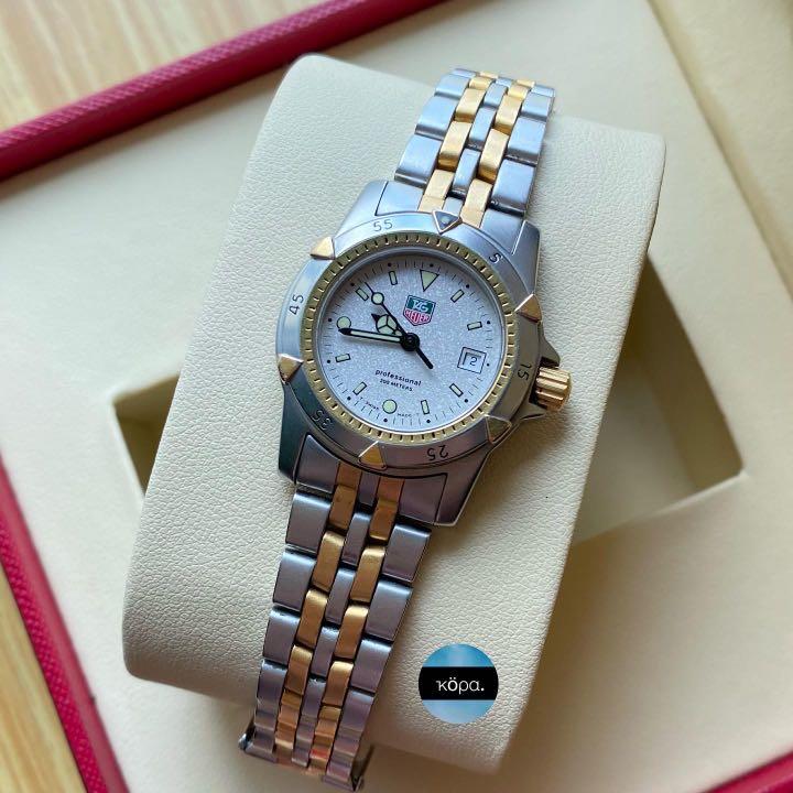 Preowned TAG Heuer 1500 Professional Two tone Watch for Women