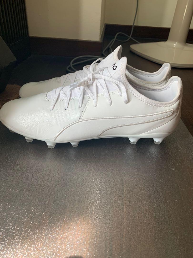 Puma king white hotsell