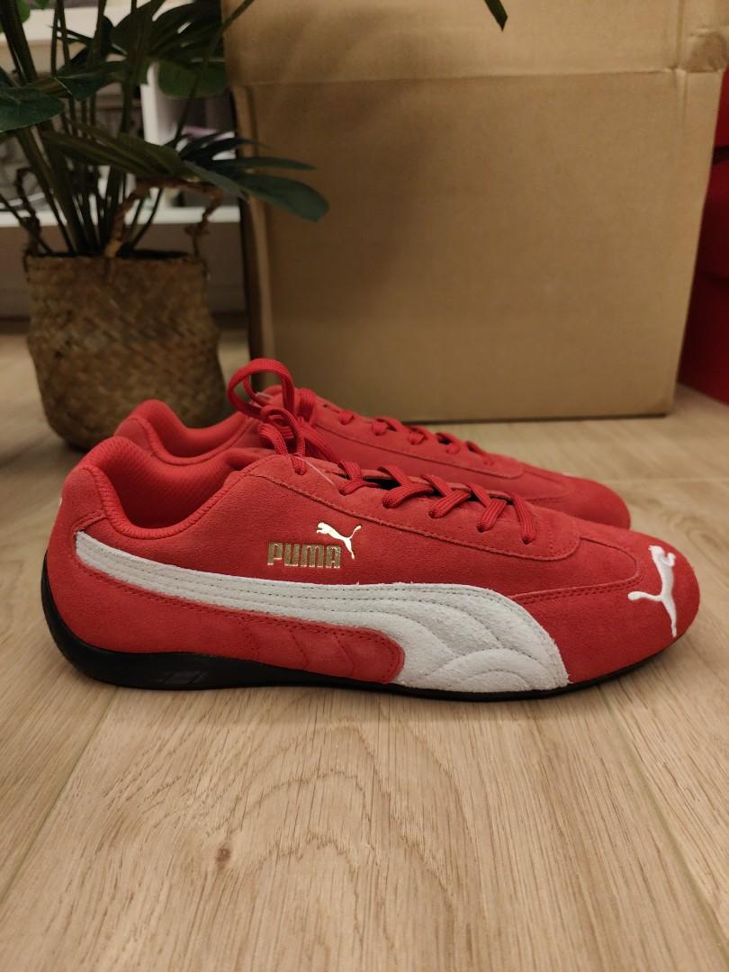 Puma pace cat men red top