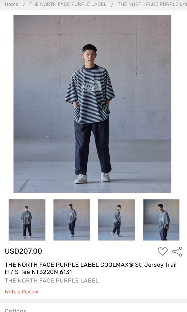 PURPLE LABEL COOLMAX @St.Jersey Trail H/S Tee, 男裝, 上身及套裝, T 