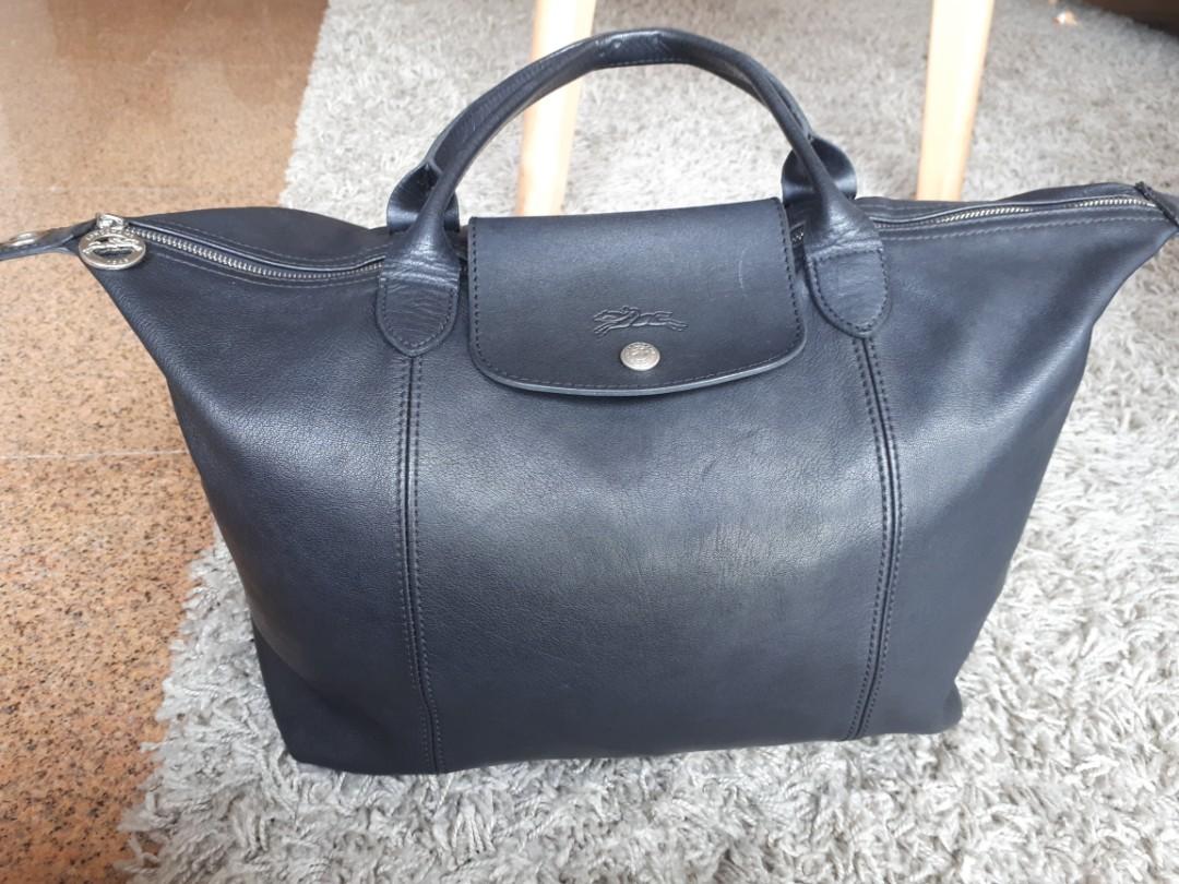 Longchamp leather sale bag sale