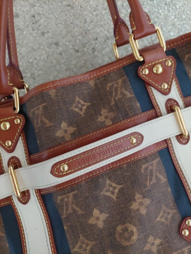 Louis Vuitton Limited Edition Tissue Rayures GM Tote Bag - Yoogi's Closet