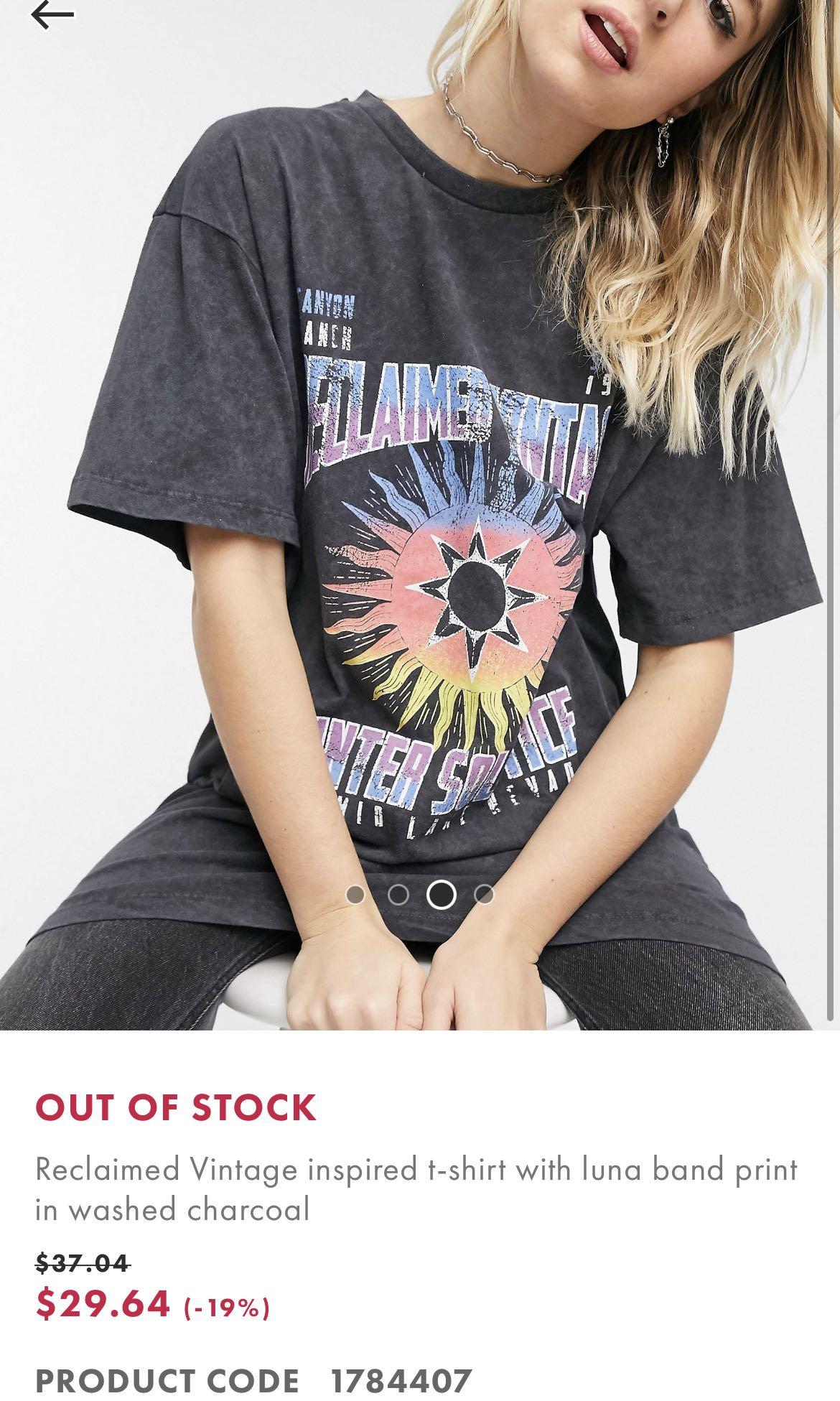 Reclaimed vintage cheap t shirt