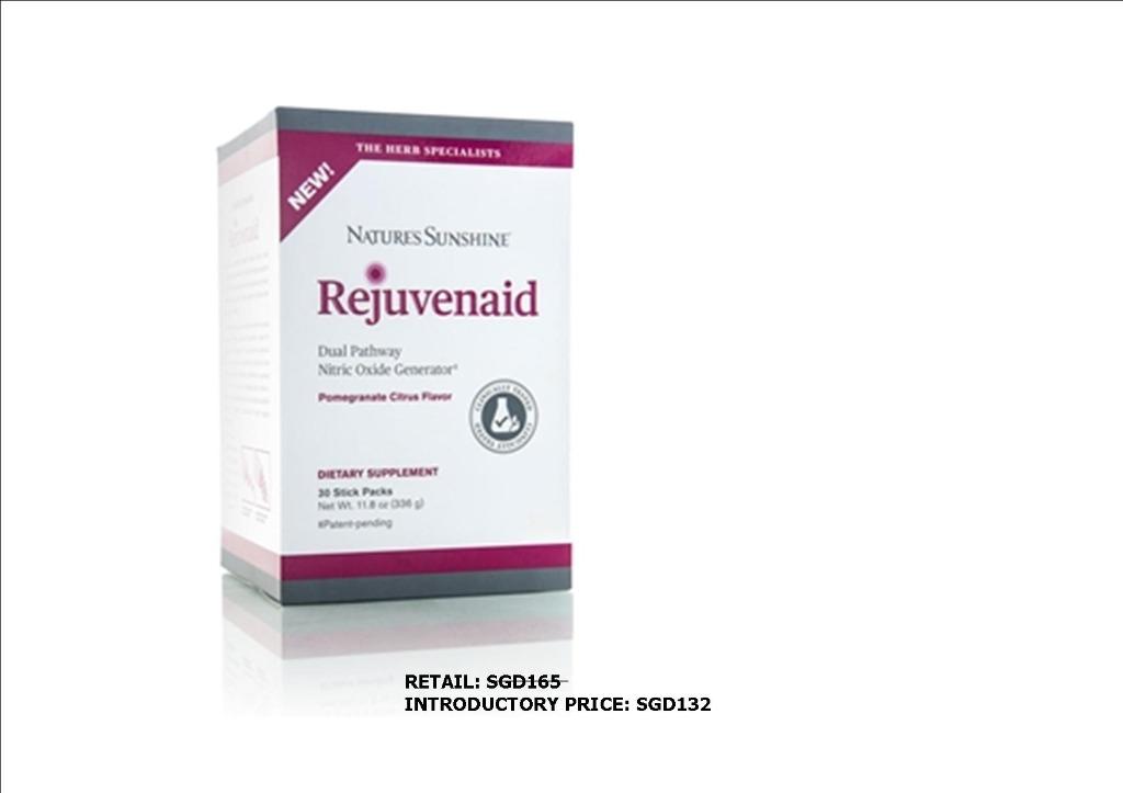 REJUVENAID DUAL PATHWAY NITRIC OXIDE GENERATOR, Health & Nutrition, Health Supplements