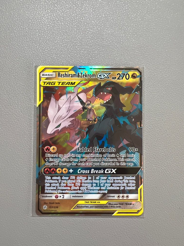 Reshiram & Zekrom-GX - 157/236