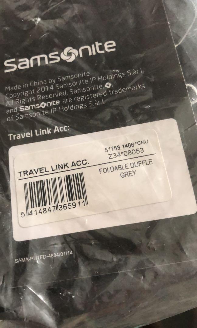 Samsonite Foldable Duffle asli