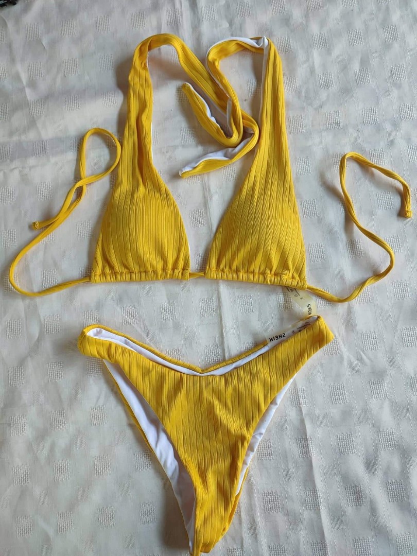 SHEIN swimsuit, Women's Fashion, Swimwear, Bikinis & Swimsuits on Carousell