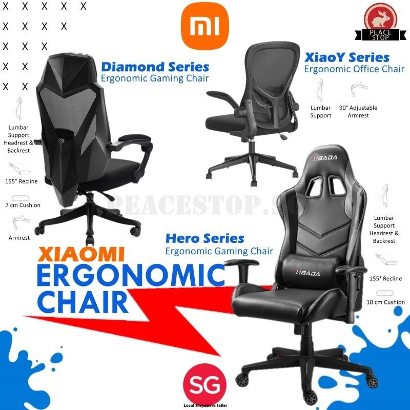 Showroom Xiaomi Hero Ergonomic Chair Xiaomi Diamond Cut Gaming Chair