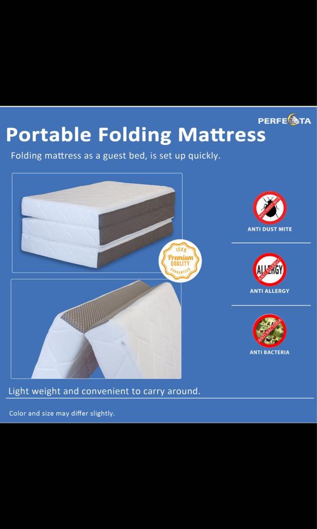 Perfecta foldable shop mattress