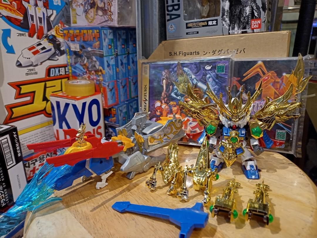 皆旺skytoy高價回收店 Sd三國傳046 真翔烈帝龍裝劉備鋼彈天玉鎧蒼龍槍位有爛100元起自由出價 興趣及遊戲 玩具 遊戲類