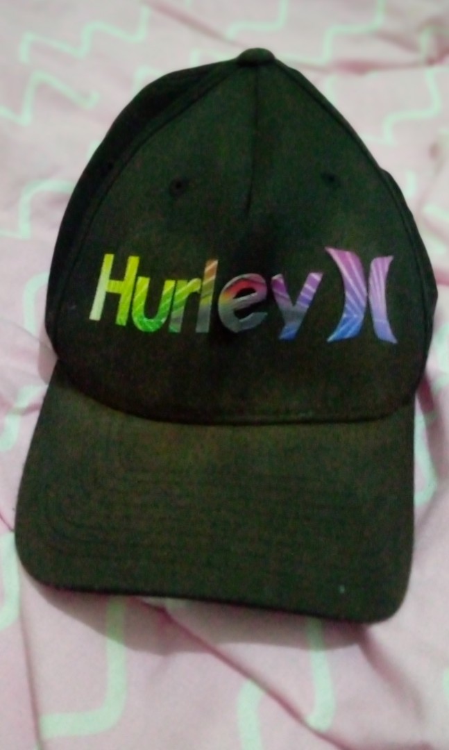 Snapback Hurley Original, Fesyen Pria 