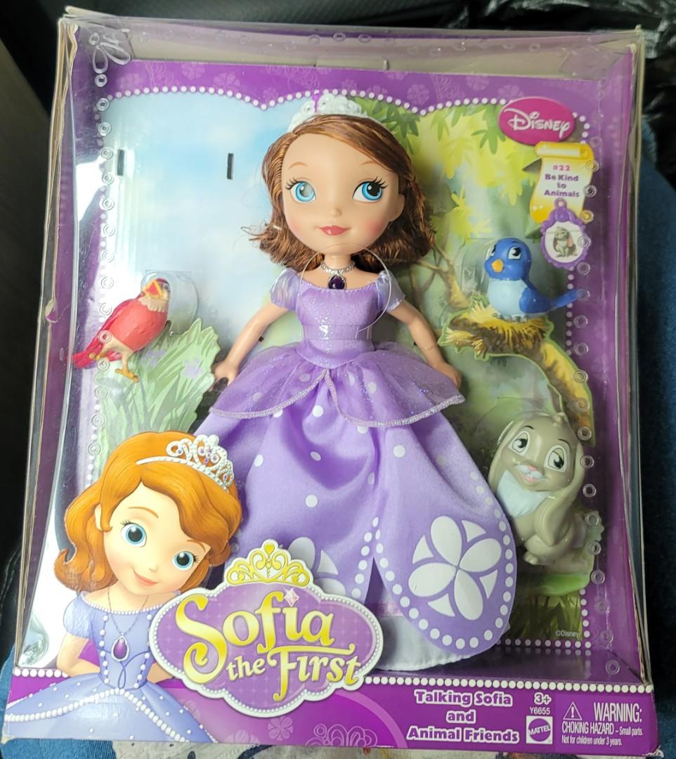 Sofia the First Talking Clover Plush ぬいぐるみ